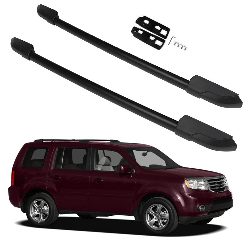 cciyu Roof Rack Side Rails for Honda Pilot 2009-2015 Rooftop
