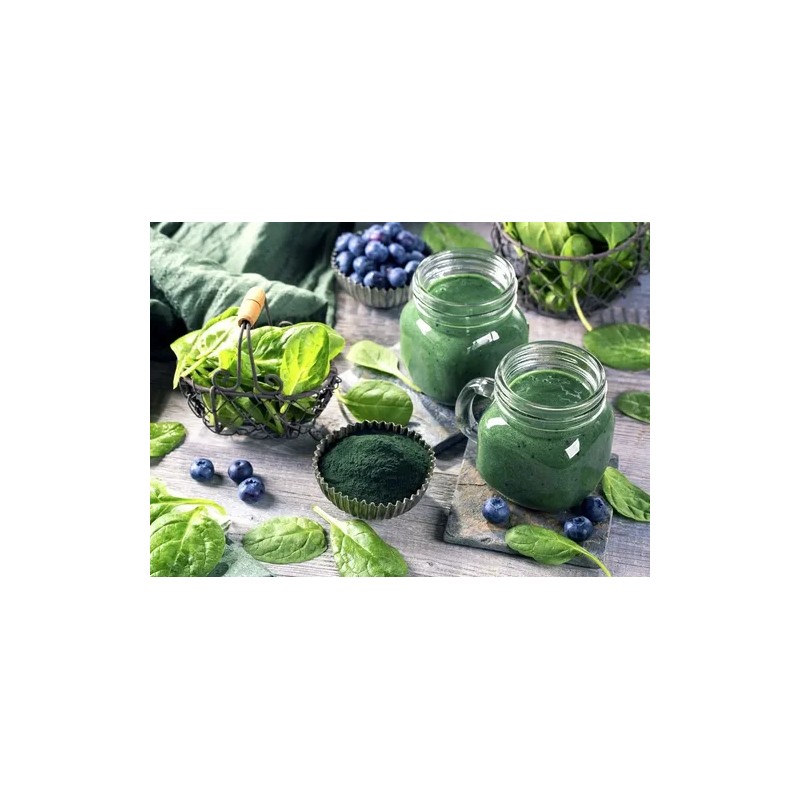 Combo Alga Espirulina 525g + Chlorella 262g. Gratis 5% Extra