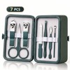 Stainless Steel Nail Care Kit for Manicure & Pedicure –
