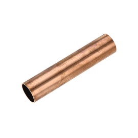TA-VIGOR Copper Round Tube, 22mm OD 1mm Wall Thickness 100mm Long Straight Pipe Tubing for Hobbies, Crafts, Building Models, Building Decorations, Frames, Industrial, Gardening Products