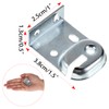 Sumnacon Metal Window Shade Brackets-4PCS Roller Shade Hardware Inside and