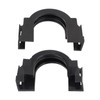 MOTOALL Upper Radiator Mount Bracket & Bushing 2Set for Nissan