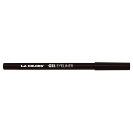 L.A. COLORS Black Brown Gel Eyeliner Smooth Application Long Lasting Paraben Free 0.11 Ounce