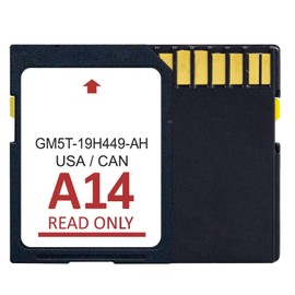 Lyaciomn Latest 2023 A14 Navigation Card GM5T-19H449-AH Maps Card for GPS Map Update Sync USA/Canada Maps SYNC Navigation System Easy Install Easy to Use