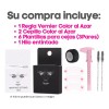 Kit Regla Vernier Hilo Entintado Cejas Plantillas Cepillo F