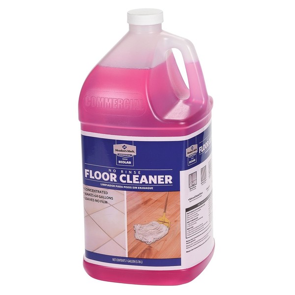 An Item of Member's Mark Commercial No-Rinse Floor Cleaner by Ecolab (1 gal.) - Pack of 2