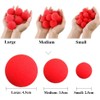 Jowxsx 10Pcs Red Sponge Balls Soft Magic Tool Sponge Balls,Lightweight