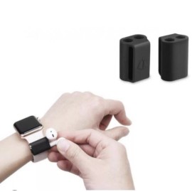Unbranded AIRPODS SILICON WATCH WRIST STRAP CASE HOLDER