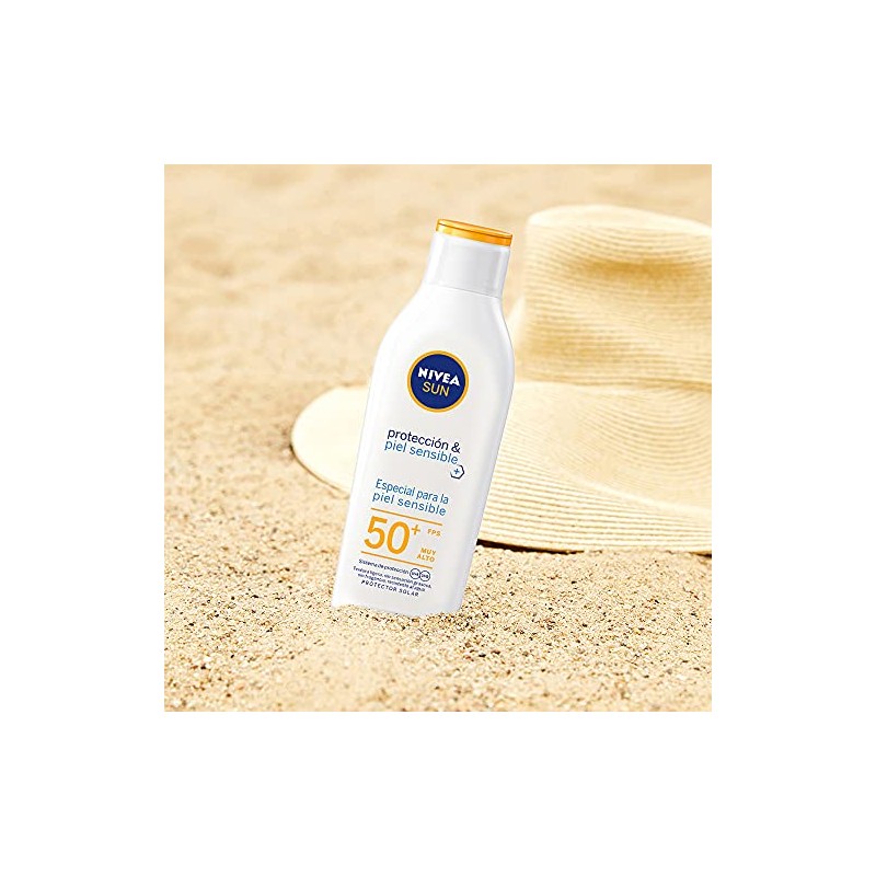 Nivea Sun Protector Solar Loción Fps 50 Para Piel Sensible