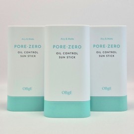 Objet Sun Stick Pore Zero Oil Control No Sebum 18g x 3 Hypoallergenic sun stick without white cast whitening wrinkle improvement / 오브제 선스틱 포어제로 오일 컨트롤 노세범18g x 3개 백탁없는 저자극선스틱 미백주름개선