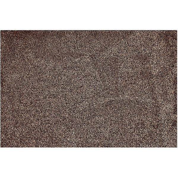One Step Mud Mat Original Made in England (Large Brown) 31W x 47L Indoor Floor Mat with Non-Slip Backing Traps Mud and Dirt Perfect for Pets Excellent for High Traffic Areas.