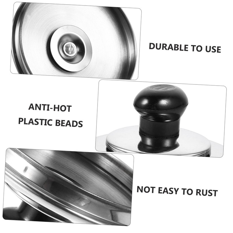 LABRIMP Stainless Steel Kettle Cover for Teakettle Whistling Lid for