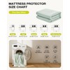 Tokokimo Cooling King Mattress Protector - 100% Waterproof 3D Air