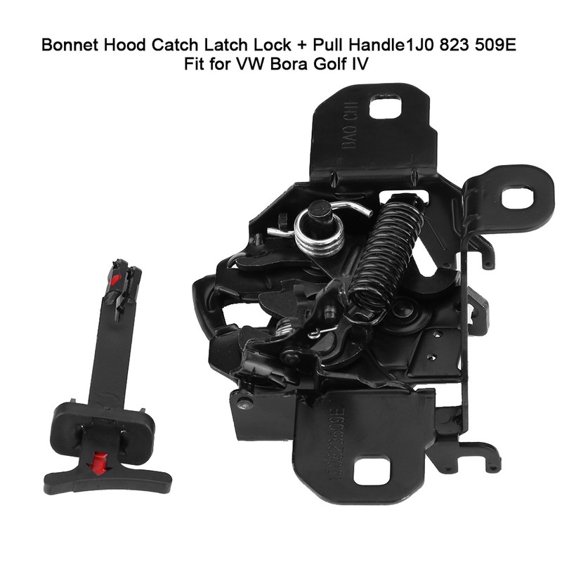 Bonnet Hood Catch Latch Lock with Pull Handle for Bora