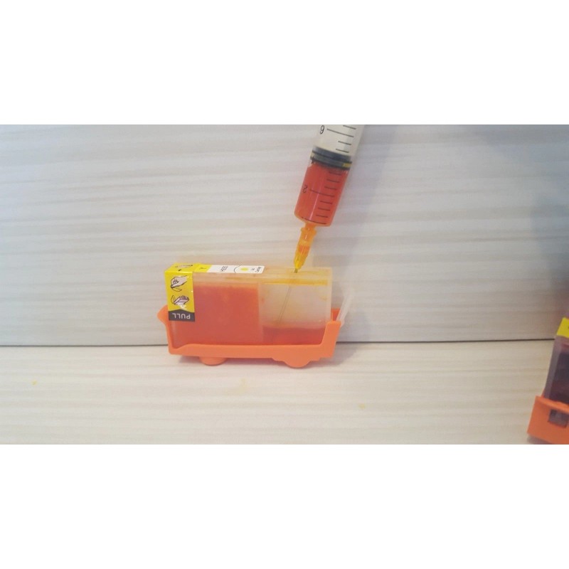 HP REFILLABLE INK CARTRIDGES WITH CHIPS FOR HP 6230 6812