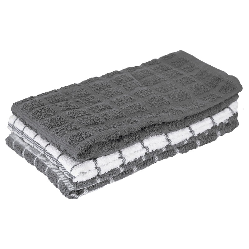 Ritz Premium Kitchen Towel & Dish Cloth Set, Highly Absorbent,