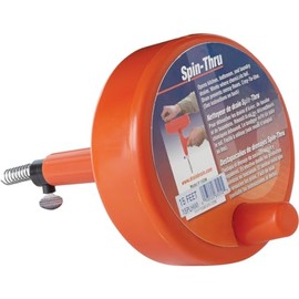 Spin Through Drain Auger