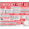 First Aid Wall Chart 22x26