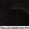 Color Tech Tinte Tono Anti Rojo 5.07 Castaño Claro Frio