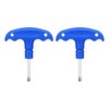 sourcing map 2pcs Golf Spike Wrench Tool 4.3mm Golf Torque