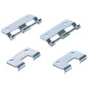 2251 M2 Ah Set of 2 Large Hinge Galvanised in