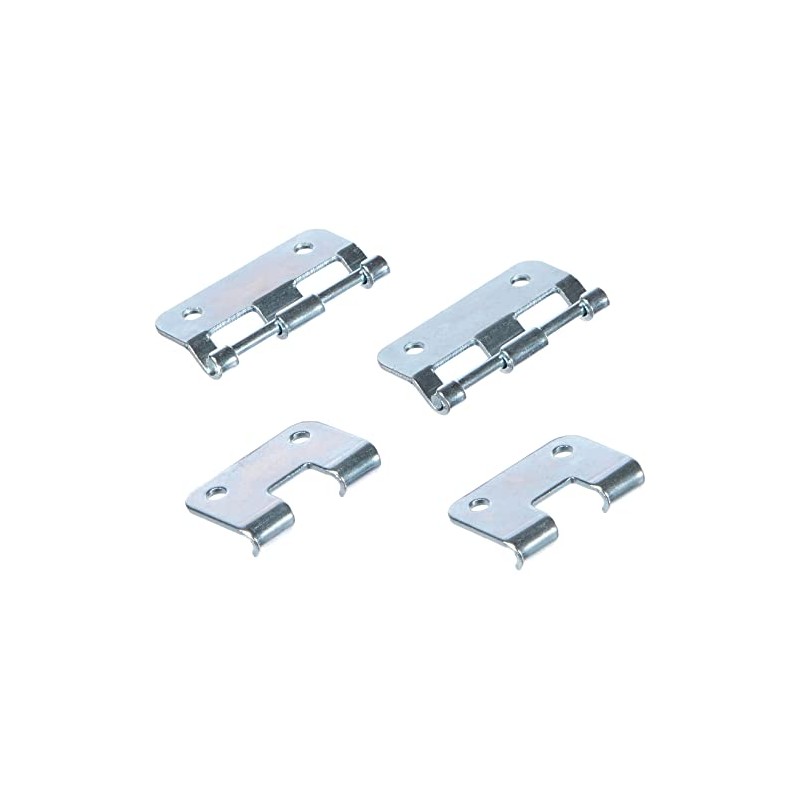 2251 M2 Ah Set of 2 Large Hinge Galvanised in