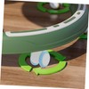WHAMVOX 4pcs Cart Wheel Replacement for Walkers Durable Plastic Rubber