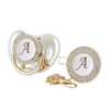 MIyocar All Handmade Bling Baby Pacifier and Clip Set 26