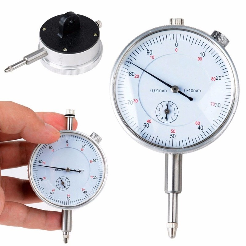 Dighchyu Dial Gauge Indicator Precision Metric Accuracy Measurement Instrument 0.01mm,