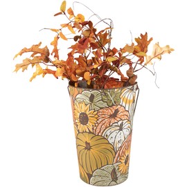 Primitives by Kathy Wall Bucket - Fall Pumpkins