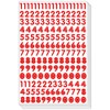 Numbers Arabic Sticker - Primary 0-9 Digi Count Label Decorative
