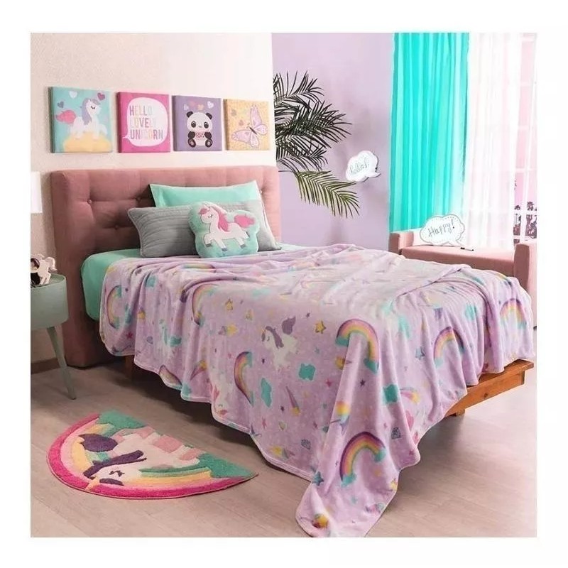 Vianney Manta Vianney Ligero con diseño sweet unicorn de 2.2m