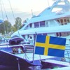 Sweden Small Flag,12×18 Inch Two Layer Fabric Small Banner,1×1.5 FT