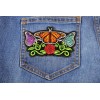 Ivamis Butterflies and Flower Ladies Patch - 4.5x2.8 inch -