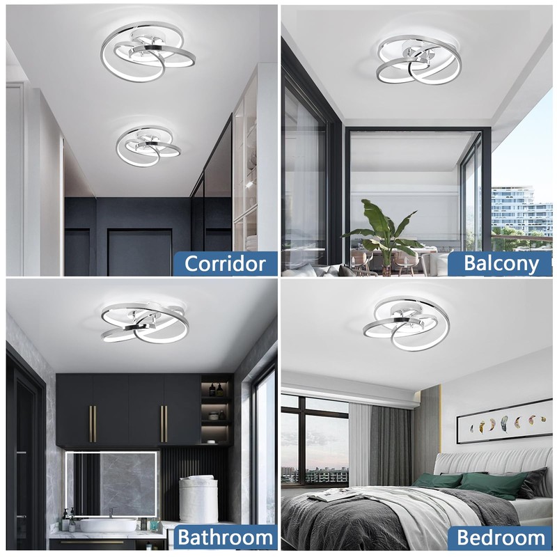 Vloitgol LED Ceiling Light Fixtures,36W Flush Mount Modern LED Ceiling