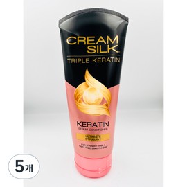 Cream Silk Triple Keratin Serum Conditioner Ultimate Straight 170, 5 pieces, 170ml / 크림실크 트리플 케라틴 세럼 컨디셔너 얼티밋 스트레이트170, 5개, 170ml