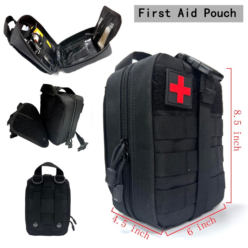 STOLCA Universal Tactical Vehicle Seat Back Organizer Bag Tactical Molle