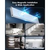 VerRon 5-Pack Under Cabinet Lighting, Upgraded 2200mAh Rechargeable Under Cabinet