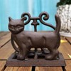 Ginobili Rustic Style Cast Iron Vertical Napkin Holder European Dining