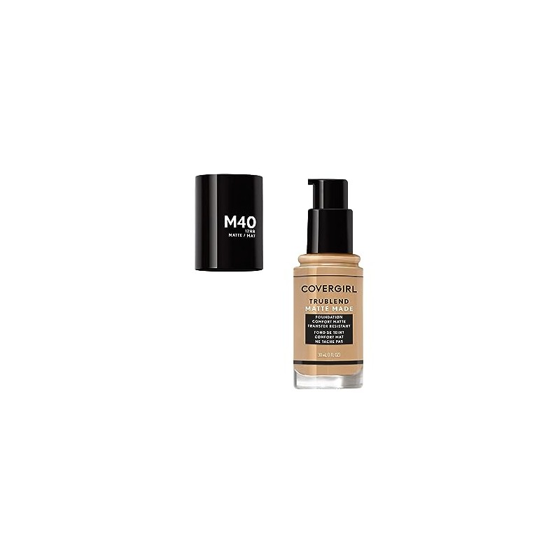 Covergirl Trublend Matte Made Liquid Foundation T10 Golden Amber 014