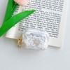 Faneiy for AirPods 2nd/1st Generation Case with Keychain,Cute Clear Glitter