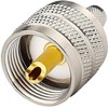 tunghey 2Pack PL259 Crimp Connector PL-259 Plug Male Connector pl259