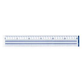 Kokuyo CL-RG30 Square Straight Ruler Scale Size 11.8 inches (30 cm)