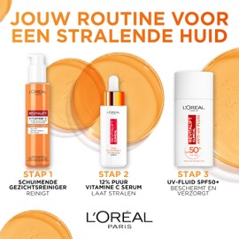 L'Oréal Paris Revitalift Clinical Schäumende Reinigungscreme mit Vitamin C* und Salicylsäure Gesichtsreinger 150 ml