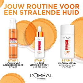 L'Oréal Paris Revitalift Clinical Schäumende Reinigungscreme mit Vitamin C* und Salicylsäure Gesichtsreinger 150 ml