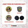 Gemelolandia | Skull Patch Me ne Frego 6cm- hook and