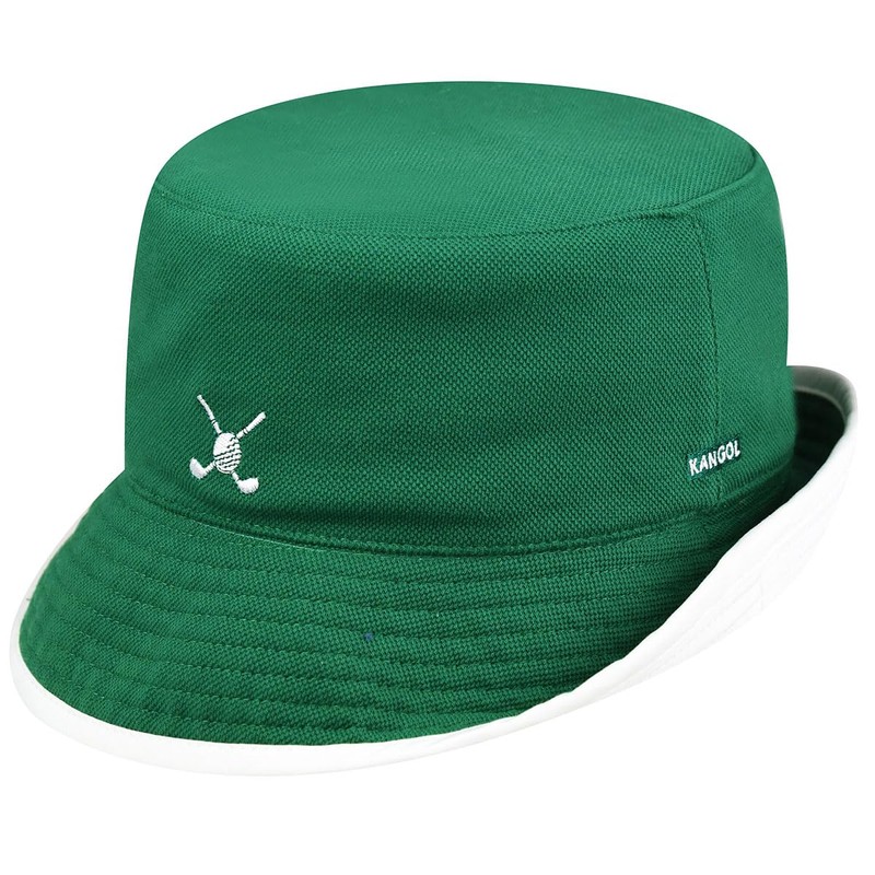 Kangol Golf Reversible Bucket - Green/White/S