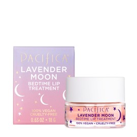 Pacifica Lavender Moon Lip Mask – Hydrating Bedtime Lip Treatment for Dry, Wrinkled Lips, Shea & Jojoba, Vegan Cruelty-Free Lip Repair, 0.63 Ounce Vegan & Cruelty-Free Clean Beauty