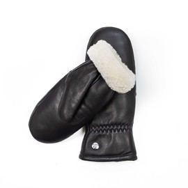 Weikert gloves mittens made from pure Merino lambskin and robust lambskin nappa leather - 7