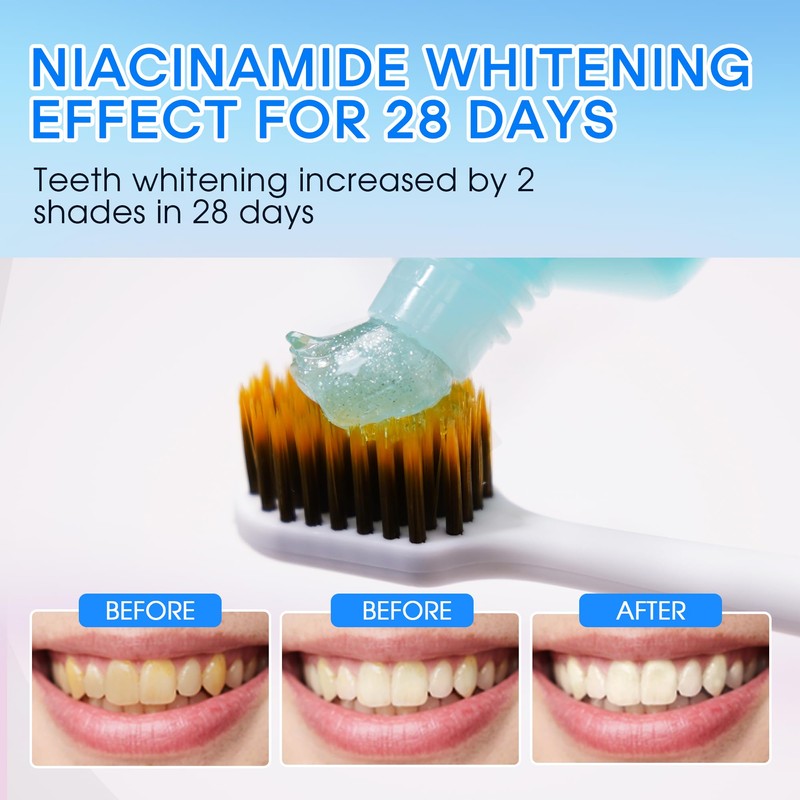 Hotluck Niacinamide Toothpaste | Whitening & Fluoride-Free for Healthy Gums